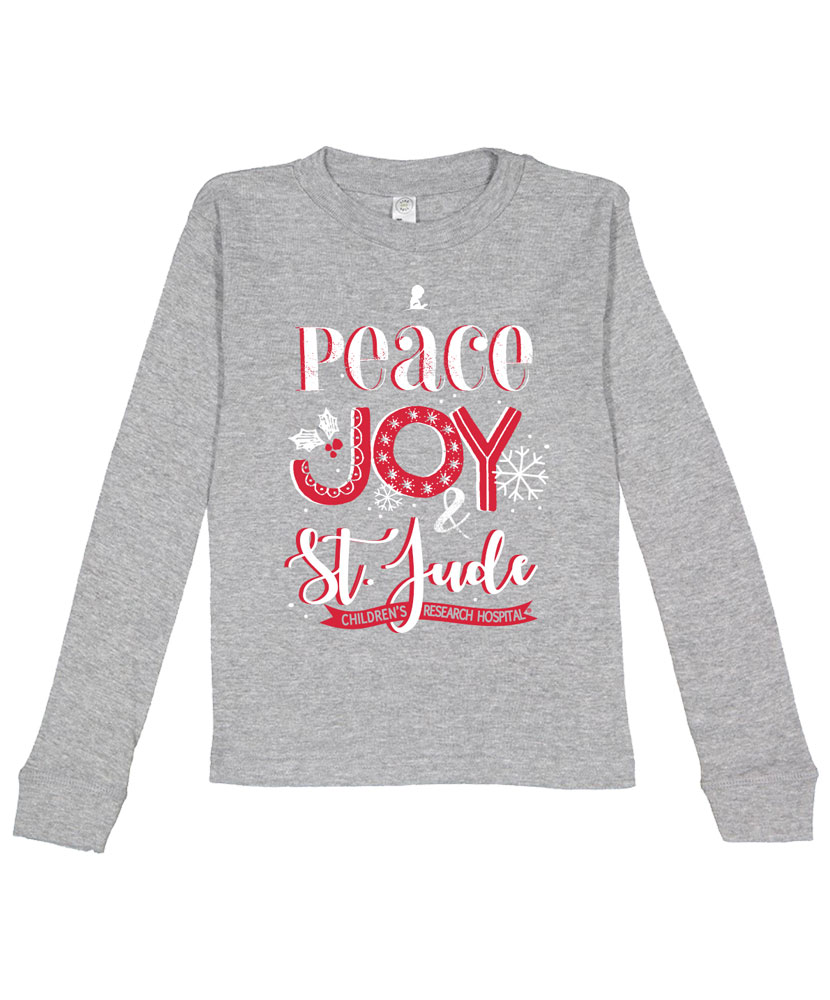 Peace Joy St. Jude Kids' Pajama Set